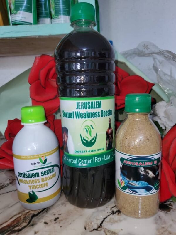 JERUSALEM SEXUAL WEAKNESS BOOSTER COMBO